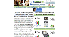 Desktop Screenshot of merchantservicestotal.com